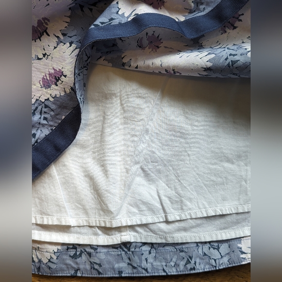 L L Bean, size 4 petite skirt, cotton - Picture 3 of 5